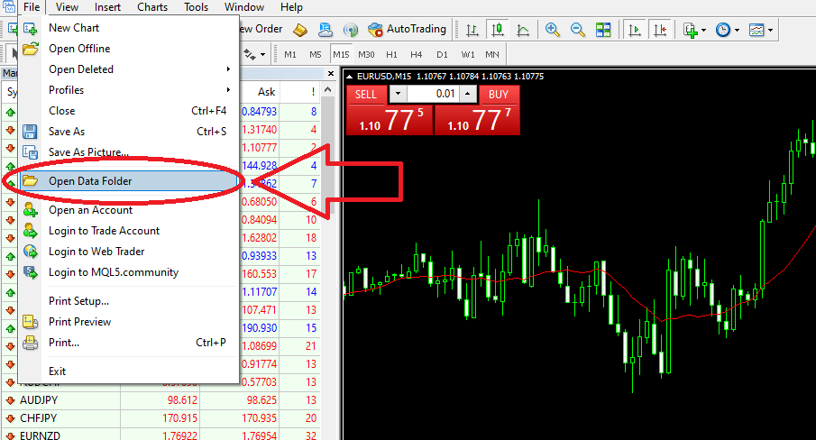 متاتریدر 4